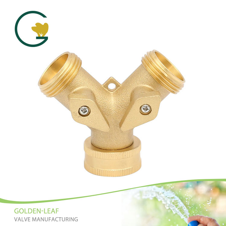 Brass 2 Way Garden mahuka konektorea da zure lorezaintzako beharretarako aukera egokia?