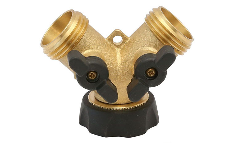 Brass Threaded Male 2-Way Shut-off Valve made in China