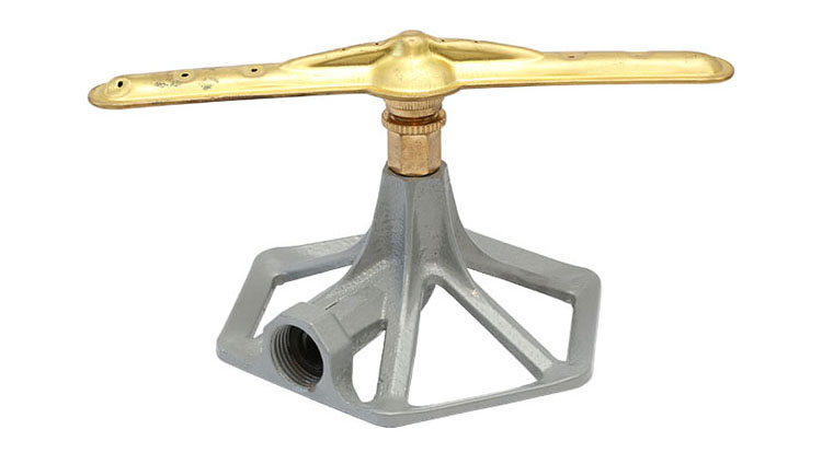 Metal Base With Brass 2 Arm Rotatory Sprinkler