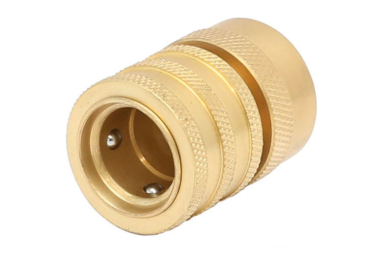 3 / 4aFemale Brass Quick Hose Connector with water stop