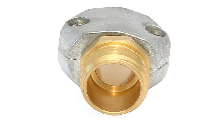 3/4 in. Brass/Zinc Threaded Male Clamp Coupling made in China